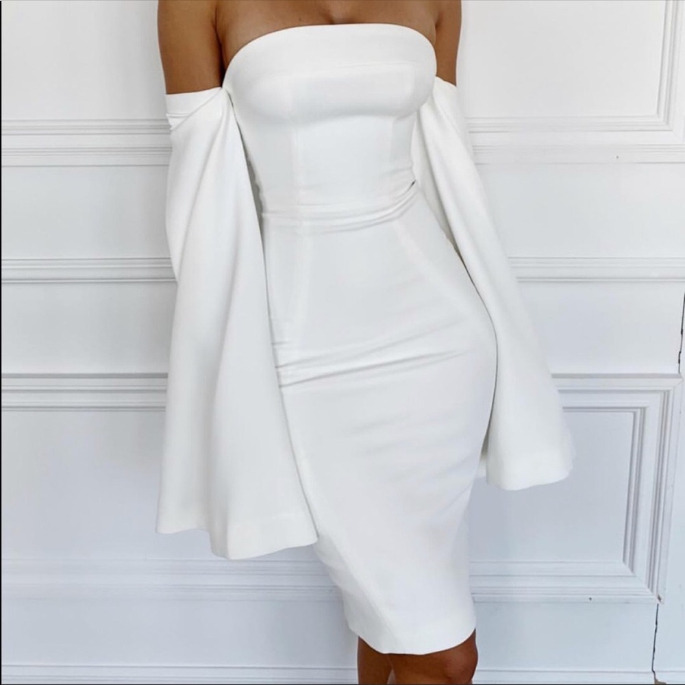 SOLD House of CB white dress